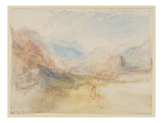 Bellinzona, 1830 by John Mallord William Turner RA