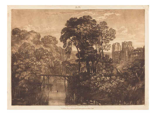 Berry Pomeroy Castle (Raglan Castle), 1816 by John Mallord William Turner RA