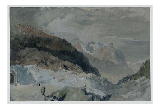Blair's Hut on the Montenvers, 1802 by John Mallord William Turner RA