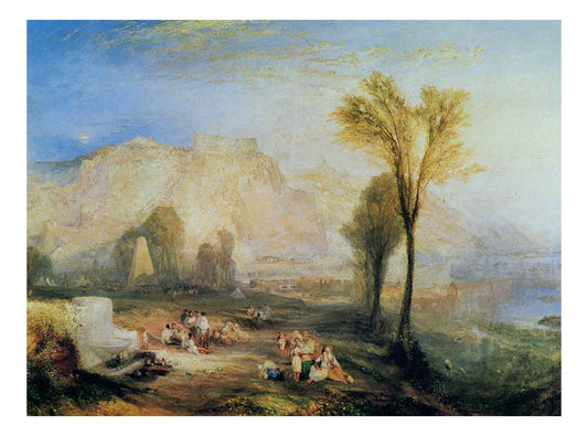 Bright Stone of Honour and Tomb of Marceau, from Byron's Childe Harold, 1835 by John Mallord William Turner RA