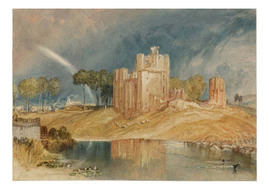 Brougham Castle, near the Junction of the Rivers Eamont and Lowther, 1824 by John Mallord William Turner RA