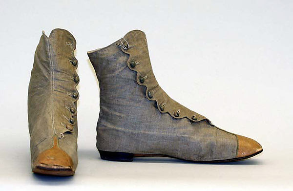 Shoes 1860s,16x12"(A3)Poster
