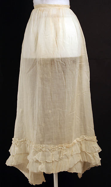Underskirt c1890,16x12"(A3)Poster