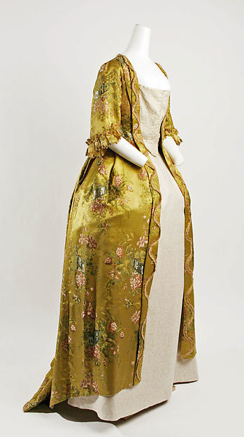 Robe à la Française 1730–50,16x12"(A3)Poster