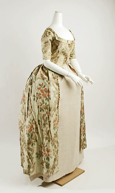 Robe à l'Anglaise 1750–75,16x12"(A3)Poster