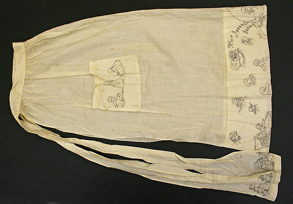 Apron 1880s,16x12"(A3)Poster
