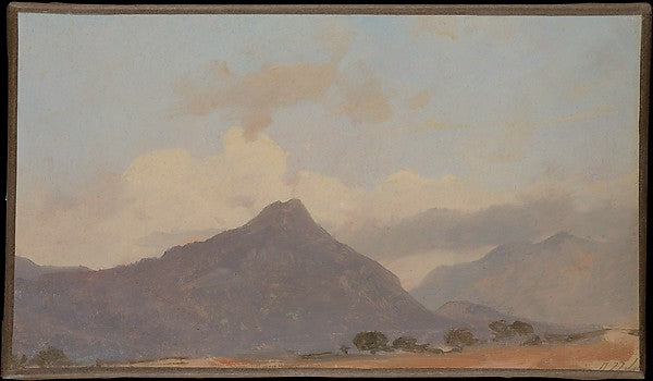 Vilhelm Petersen:Mountains and Sky c1850-16x12"(A3) Poster