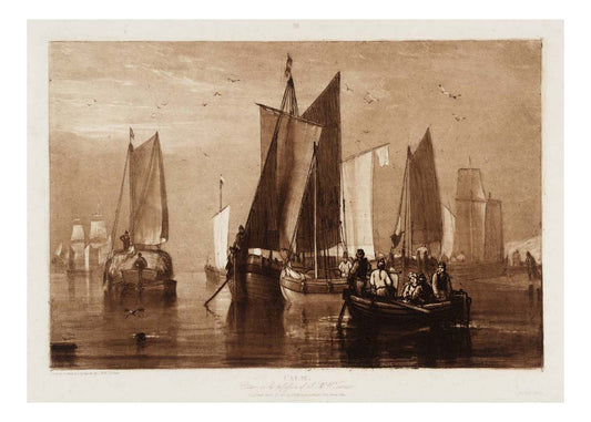 Calm, 1812 by John Mallord William Turner RA