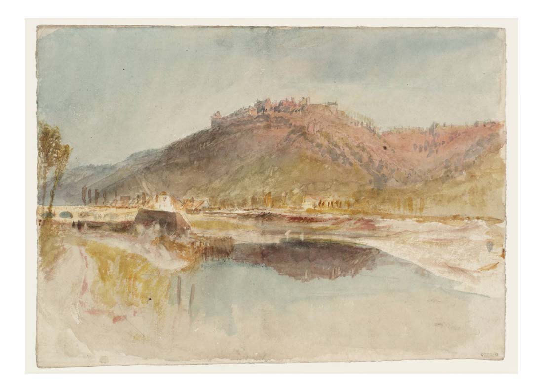 Carisbrooke Castle, 1826-27 by John Mallord William Turner RA
