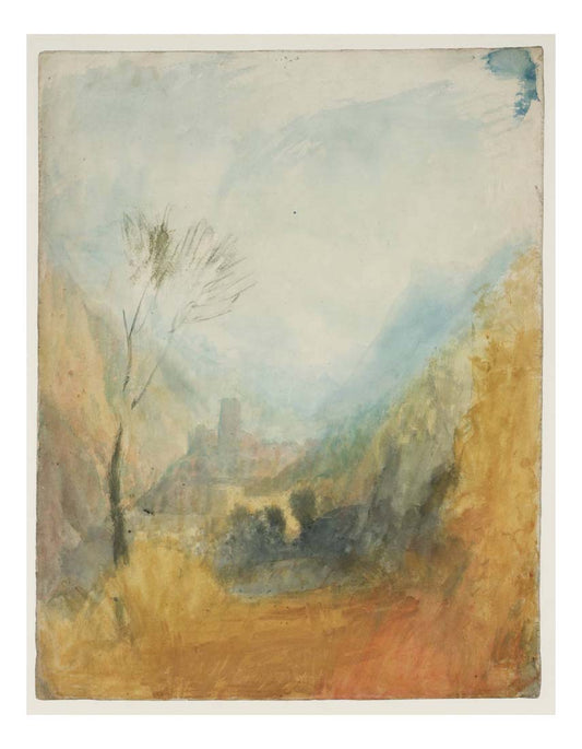 Castle in Middle Distance, 1820 by John Mallord William Turner RA