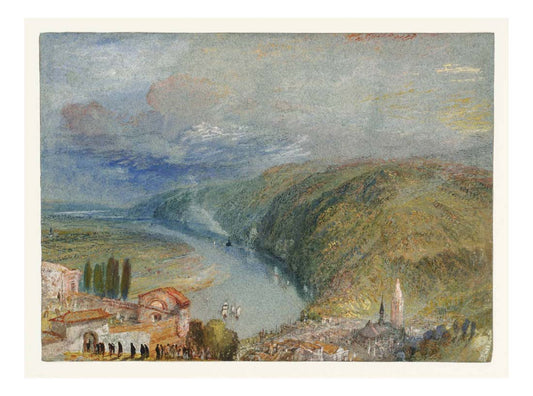 Caudebec-en-Caux, 1832 by John Mallord William Turner RA