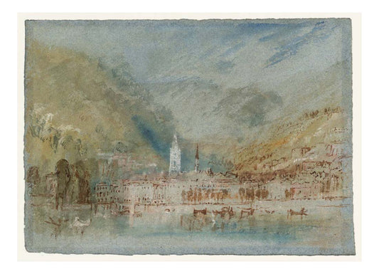 Caudebec-en-Caux from the River, 1832 by John Mallord William Turner RA