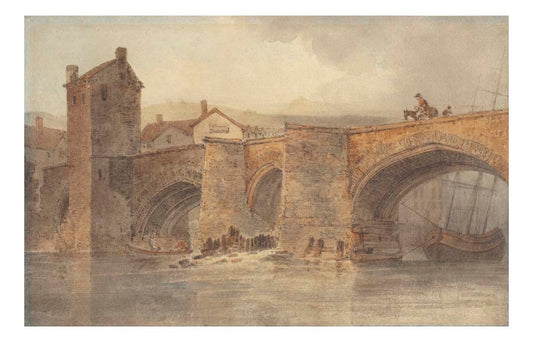Chester Bridge, 1794 by John Mallord William Turner RA