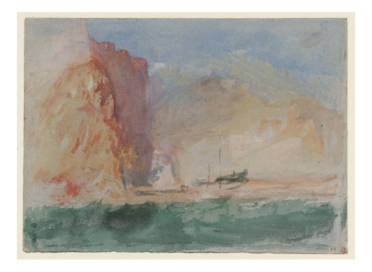 Coast of Genoa,  1834 by John Mallord William Turner RA