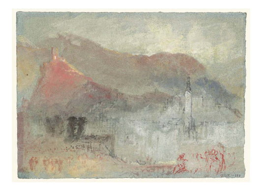 Cochem from Cond, 1839 by John Mallord William Turner RA