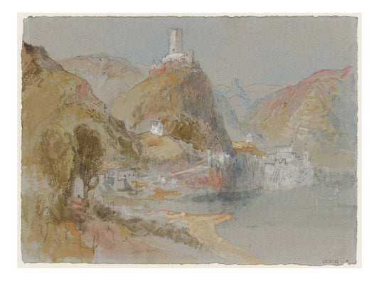 Cochem from the South, 1840 by John Mallord William Turner RA