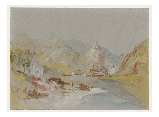 Cochem from the South, 1840_1 by John Mallord William Turner RA