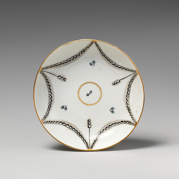 :Saucer c1780–90-16x12"(A3) Poster