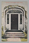 :Doorway to Cate House Castine Maine 1900s–1930s-16x12"(A3) Poster