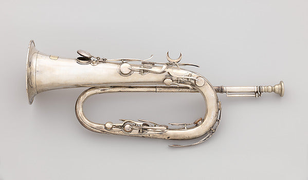 :Keyed bugle in E-flat 1840-16x12"(A3) Poster