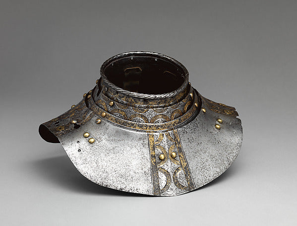 Gorget possibly from an Armor of Philip II King of Spain c155, Poster Print Wall Art