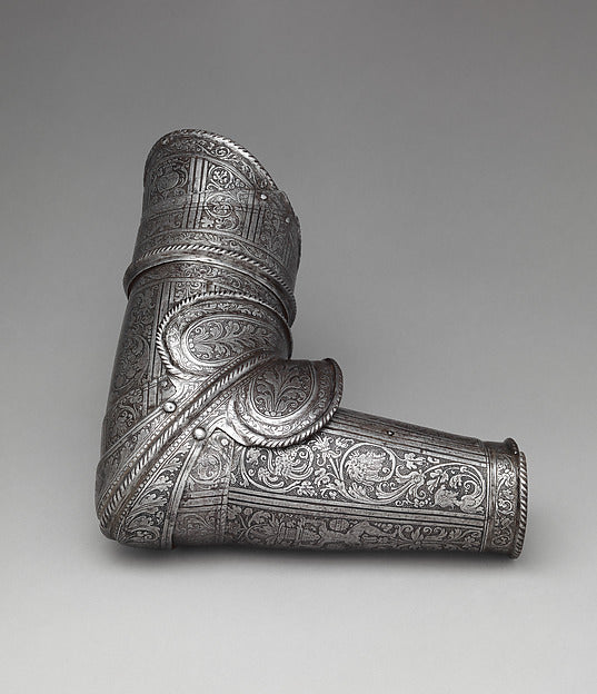 Vambrace for the Right Arm c1580-90, Poster Print Wall Art
