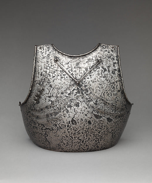 Breastplate with applied stop-ribs c1420–40, Poster Print Wall Art