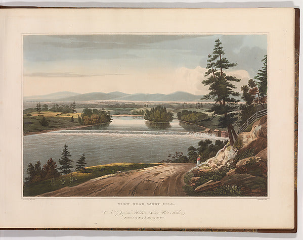 after William Guy Wall ):View Near Sandy Hill 1822–23-16x12"(A3) Poster
