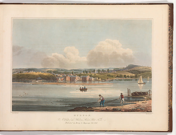 after William Guy Wall ):Hudson 1825-16x12"(A3) Poster