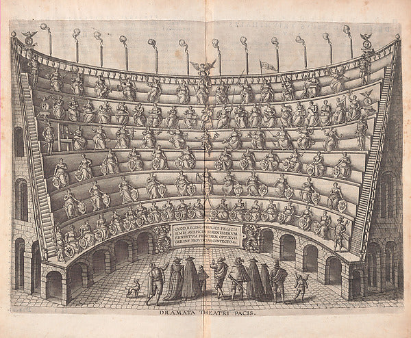 Descriptio Publicae Gratulationis Spectaculorum et Ludorum in, Poster Print Wall Art