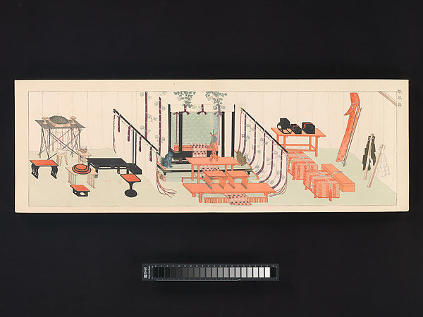 Furuya K?rin:?????????,Sixteen Illustrations of Ancient Cere-16x12"(A3) Poster
