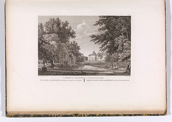 Description des Nouveaux Jardins de la France et ses Anciens C,16x12"(A3)Poster
