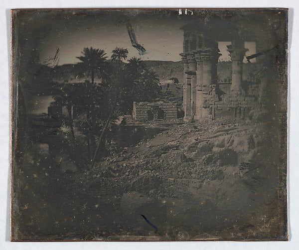 Joseph-Philibert Girault de Prangey:Phile temple découvert. -16x12"(A3) Poster