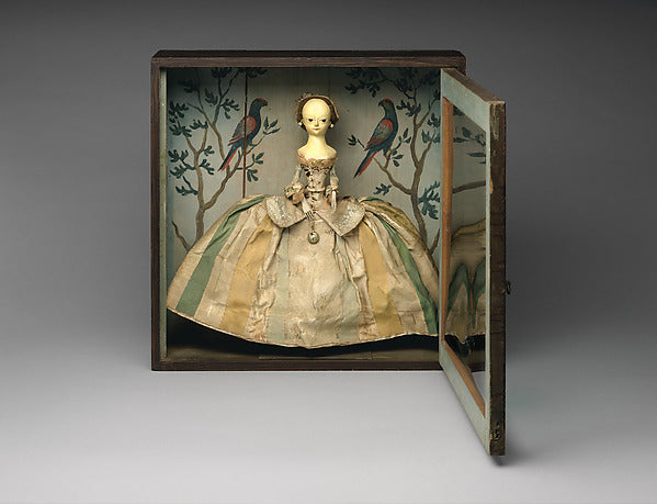 Doll in a box c1748, Poster Print