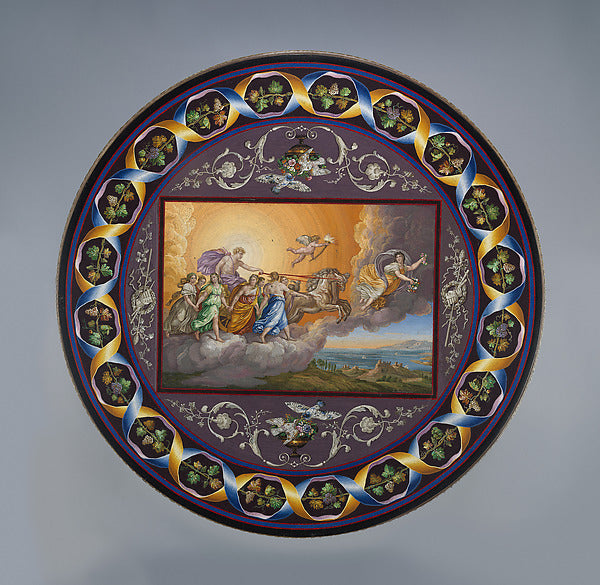 After a composition by Guido Reni:Table top depicting Aurora-16x12"(A3) Poster