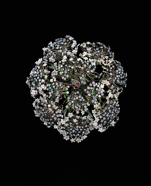 Queen Anne's Lace Hair Ornament 1904 Tiffany Furnaces, Poster Print