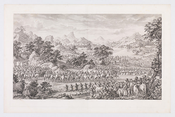 Benoit Louis Prevost , Ignatius Sichelbart , Nejdek 1708–178-16x12"(A3) Poster