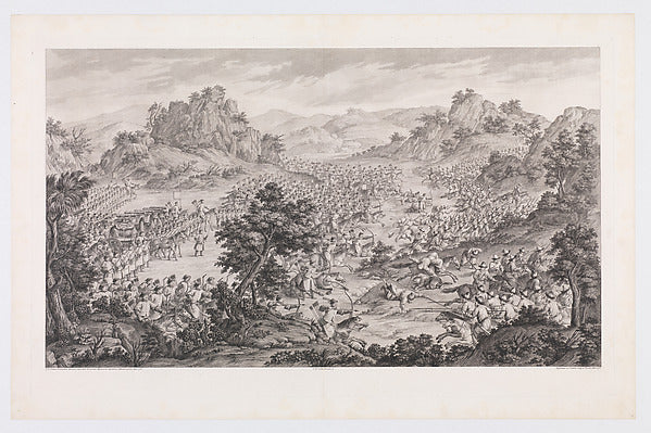 Augustin de Saint-Aubin , after Giovanni Damasceno Salusti ,-16x12"(A3) Poster