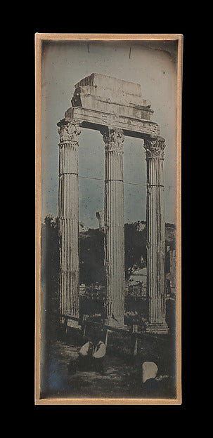 Joseph-Philibert Girault de Prangey:Temple of Castor and Pol-16x12"(A3) Poster