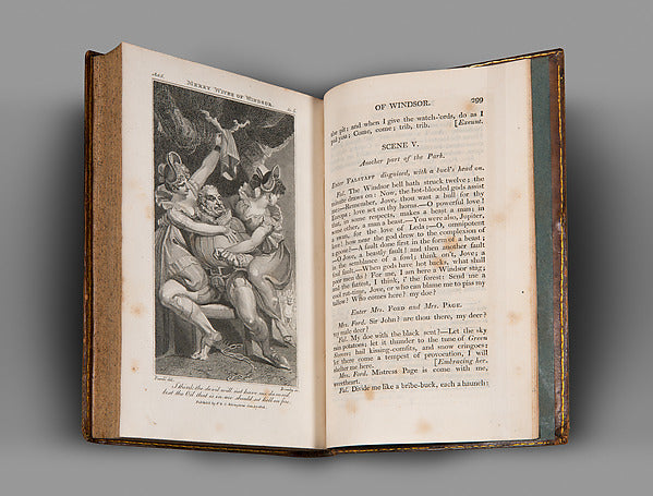 The Plays of William Shakespeare vol. 1 containing The Tempe,16x12"(A3) Poster