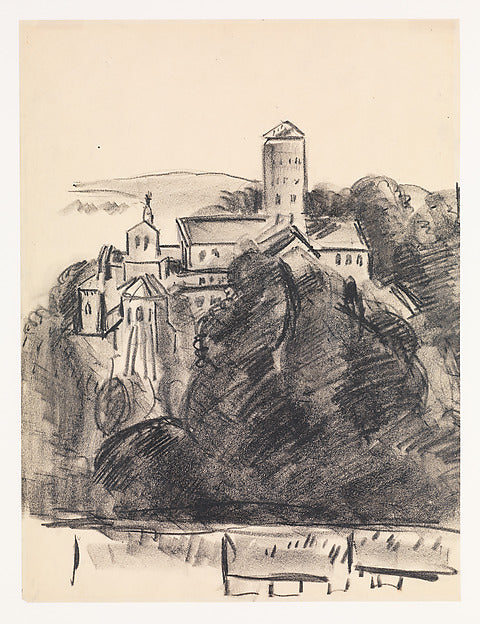 Marsden Hartley - The Cloisters c1940, Poster Print Wall Art
