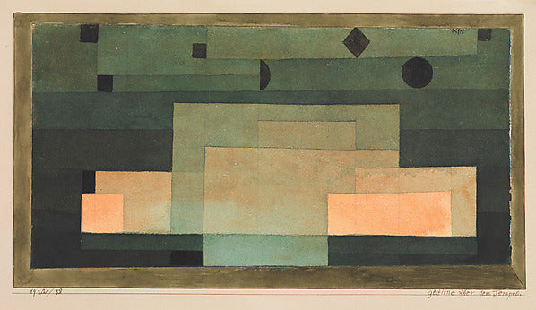Paul Klee , Münchenbuchsee 1879–1940 Muralto-Locarno) - The Fi, Poster Print Wall Art