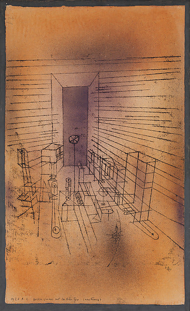 Paul Klee , Münchenbuchsee 1879–1940 Muralto-Locarno) - Ghost , Poster Print Wall Art