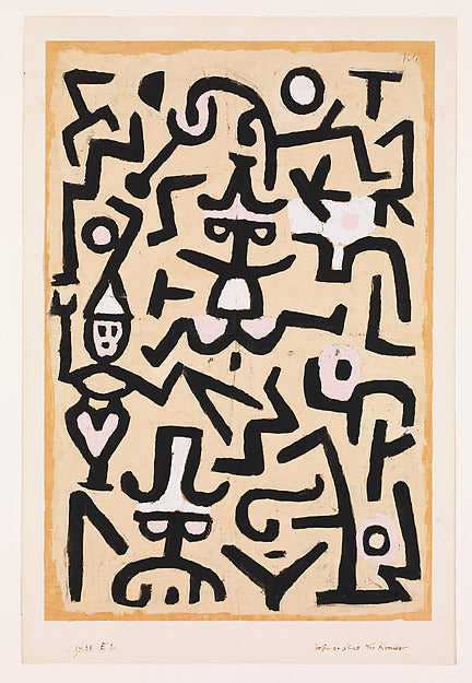 Paul Klee , Münchenbuchsee 1879–1940 Muralto-Locarno) - Comedi, Poster Print Wall Art