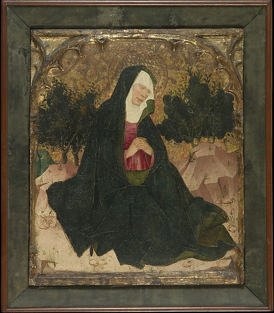 Spanish Painter:The Virgin -16x12"(A3) Poster