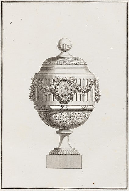Collection de Vases 1770-Pierre Elisabeth de Fontanieu,Charles,16x12"(A3)Poster