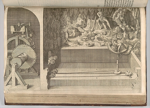 :Problem XXIIII: A Machine for a Moveable Galatea in a Grott-16x12"(A3) Poster
