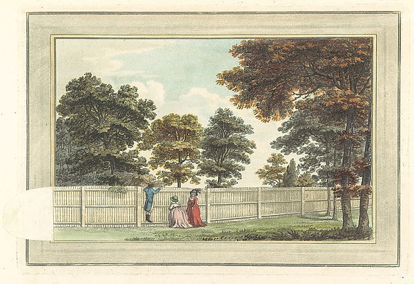 Sketches and Hints on Landscape Gardening 1795-, Poster Print Wall Art