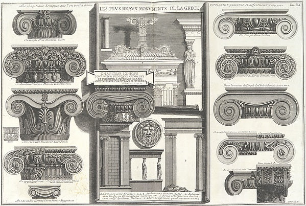 Della Magnificenza e d'Architettura de' Romani 1761,1765-Gio, Poster Print Wall Art