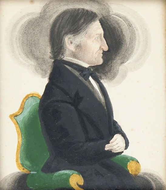 Portrait of an Old Gentleman c1840–45-James Sanford Ellsworth, Poster Print - Wall Art